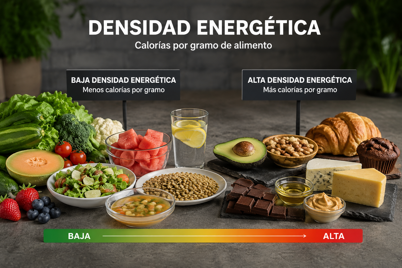 Energy density of foods