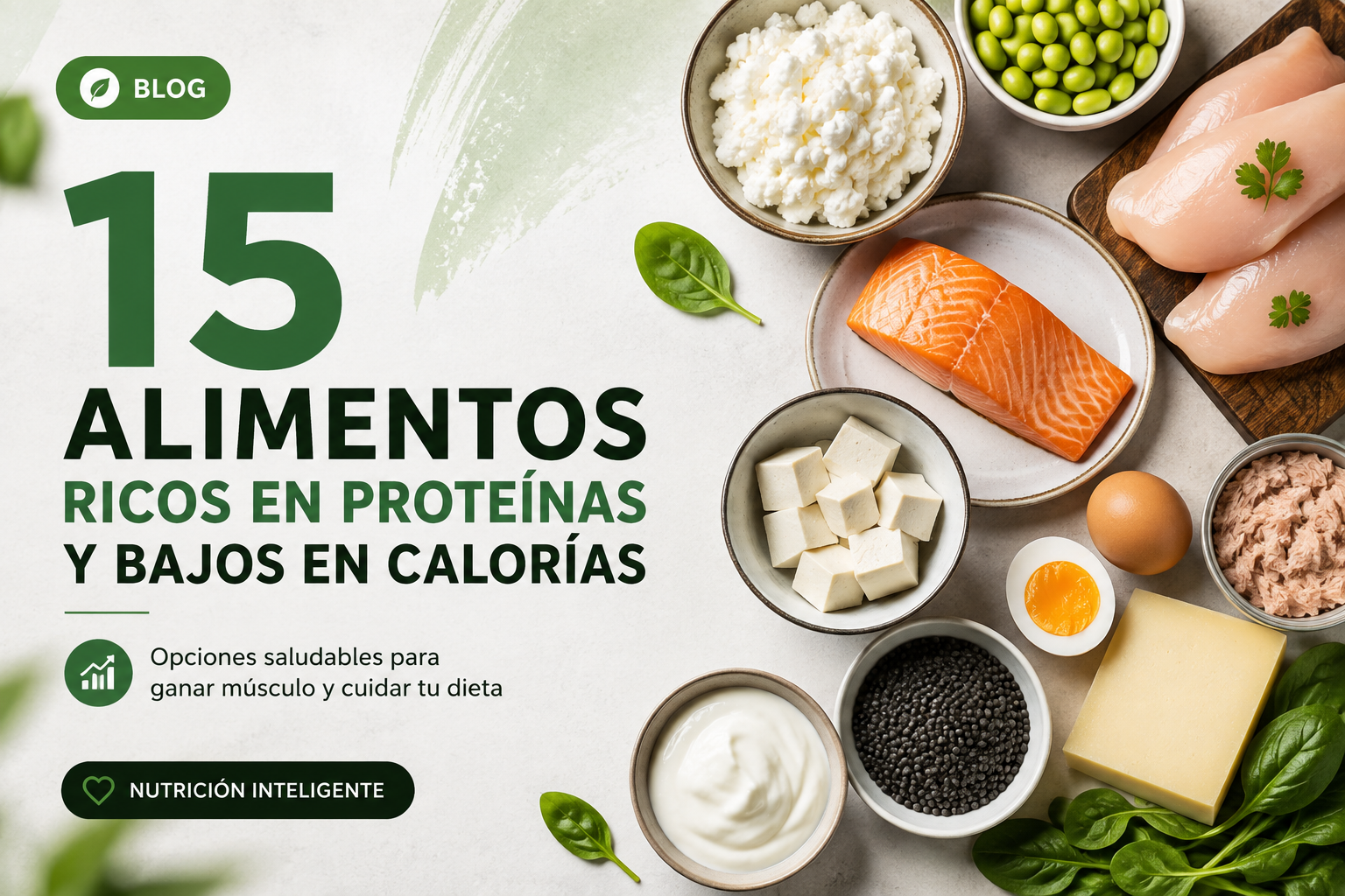 Alimenti ricchi di proteine e poveri di calorie