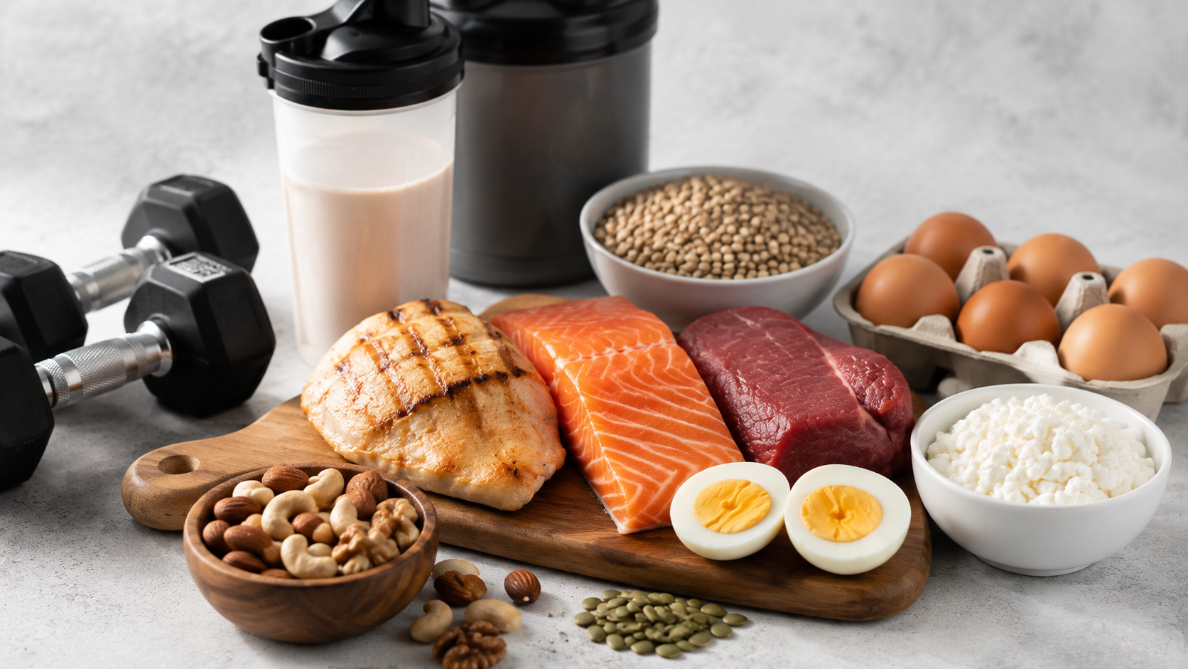 ¿Estamos comiendo suficiente proteína?